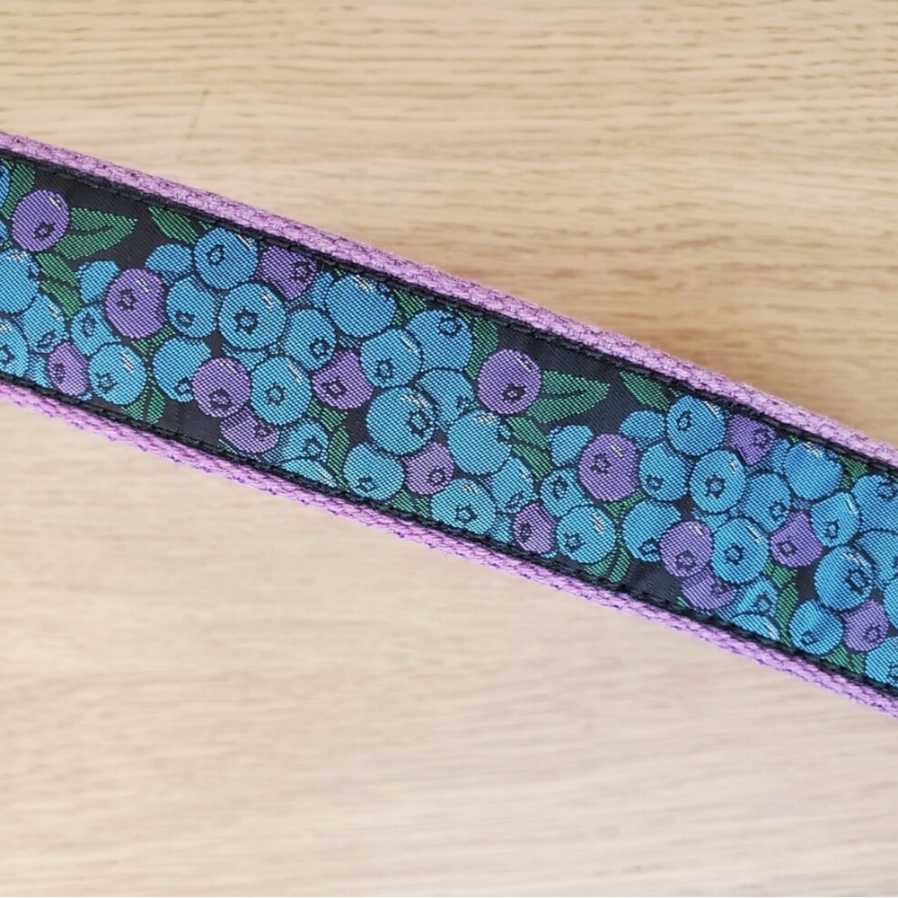 Vintage Purple and Blueberries Belt - Picture 6 of 9
